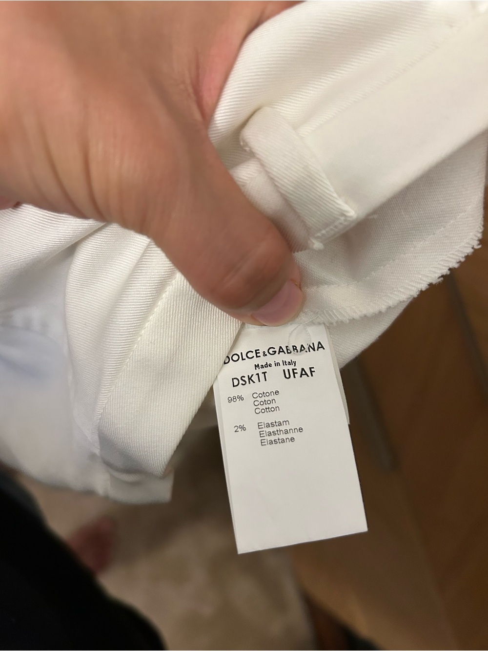Dolce & Gabbana White A-Line Skirt - Picture 8 of 9